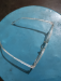 Eye glass plastic frame body